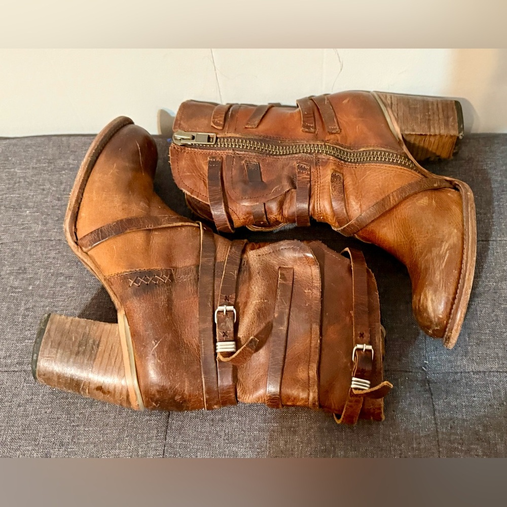 Freebird by Steven Baker Brown Heeled Boots
